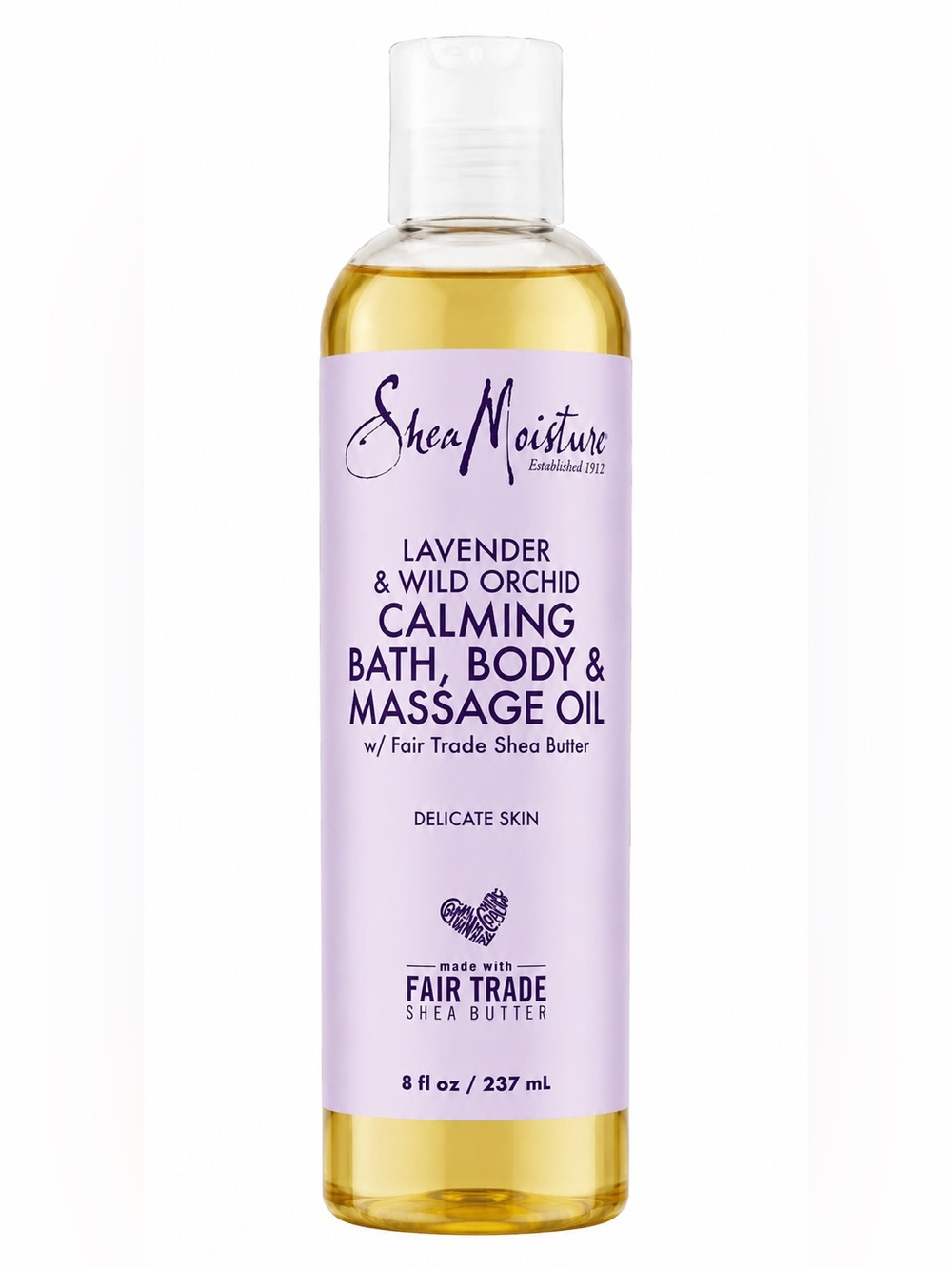 Shea Moisture Lavender & Wild Orchid Massage Oil